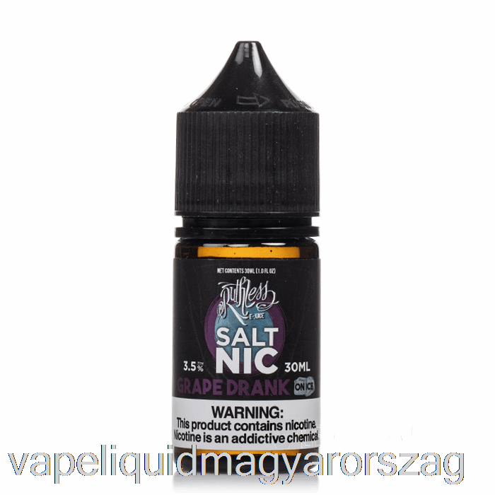 Jégen Ivott Szőlő - Könyörtelen Só - 30 Ml 20 Mg-os Vape Toll